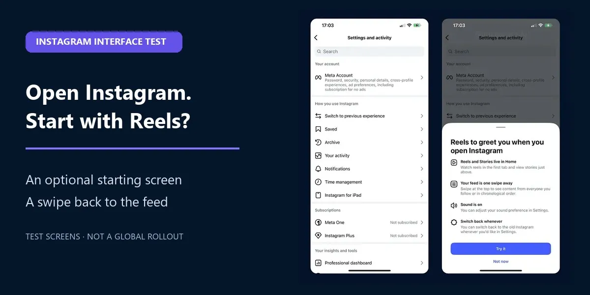 instagram_tests_an_option_to_open_directly_to_reels