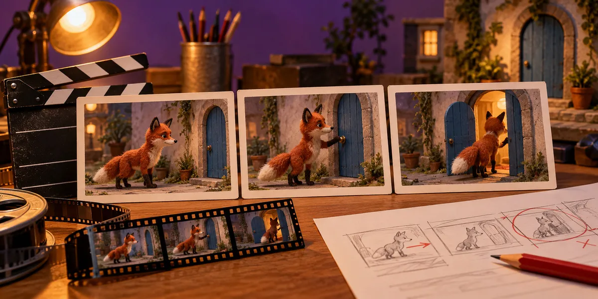 pixeldojo_film_studio_simple_storyboard