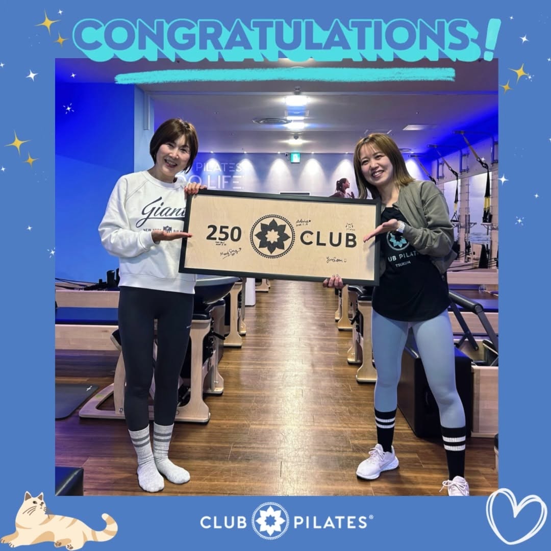 Instagram post shared by @clubpilates_tsukuba