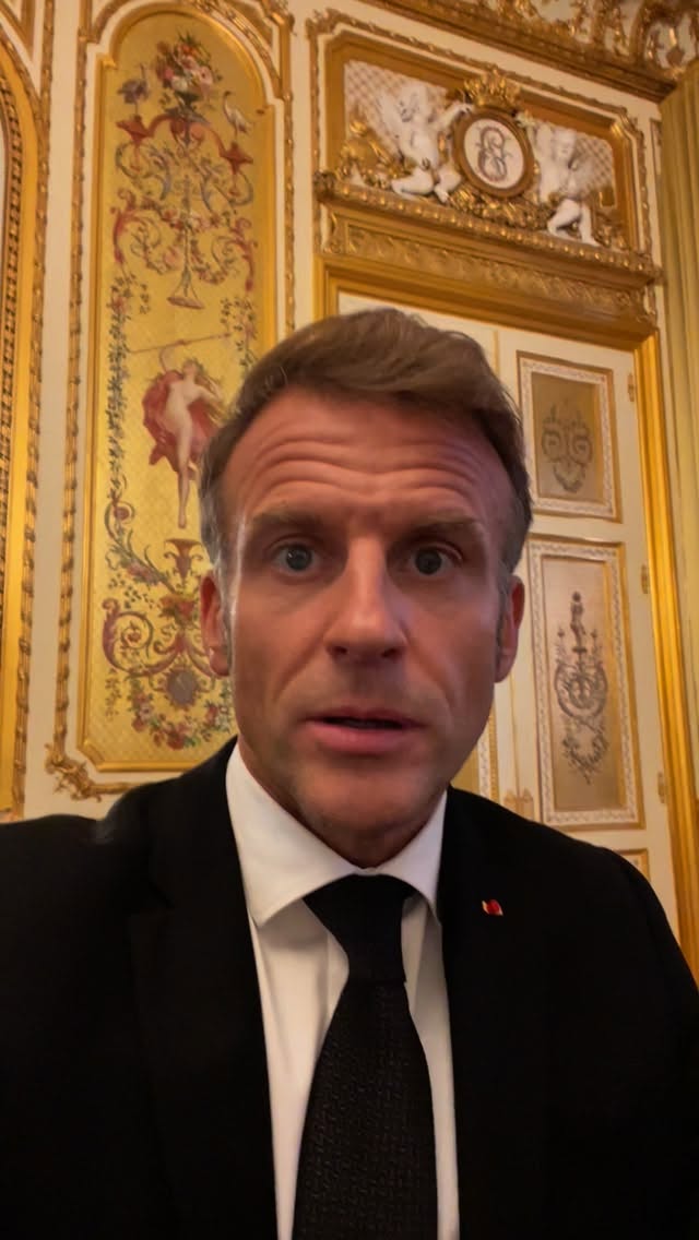 Instagram post shared by @emmanuelmacron