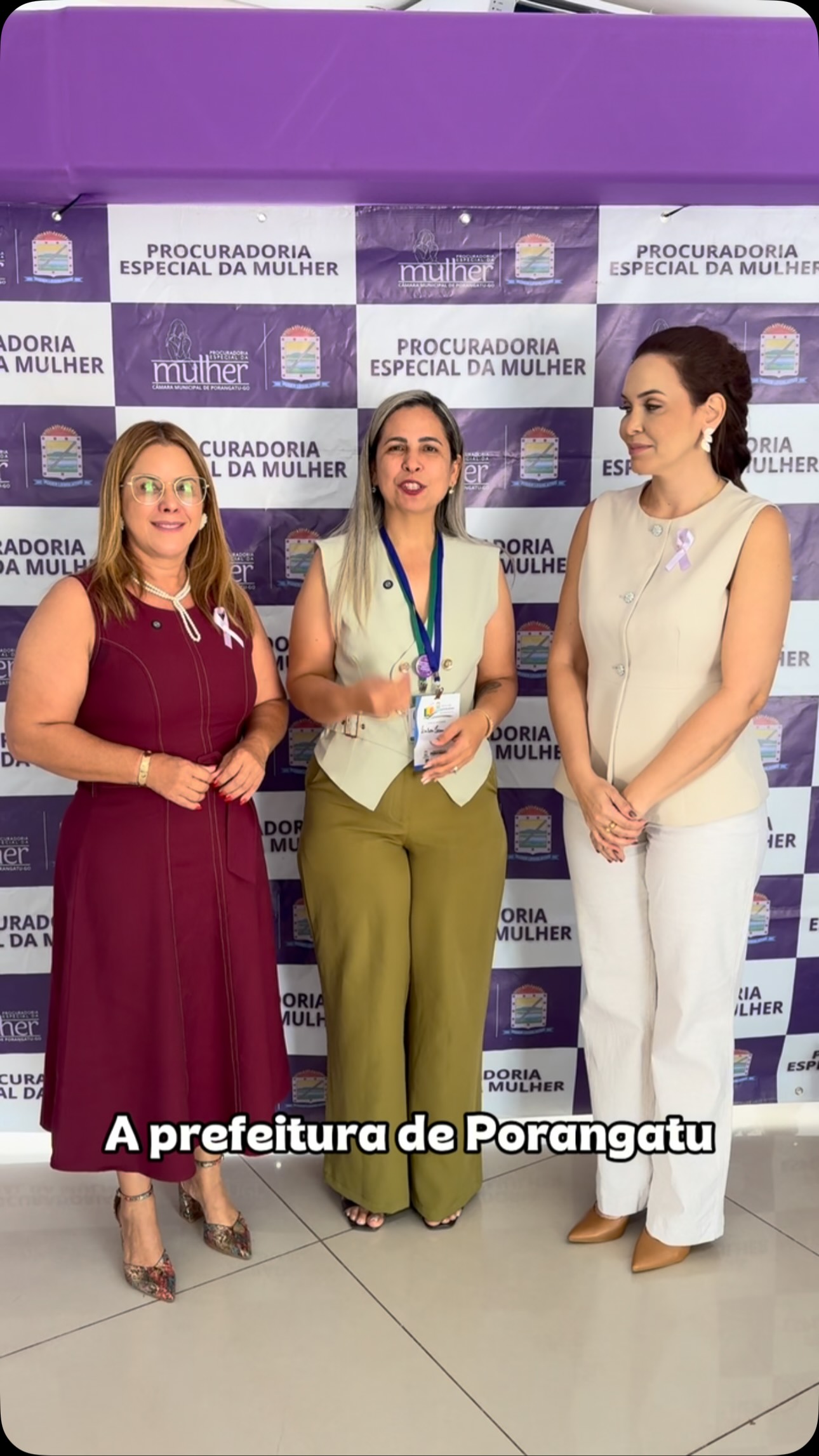 Instagram post shared by @prefeituraporangatu