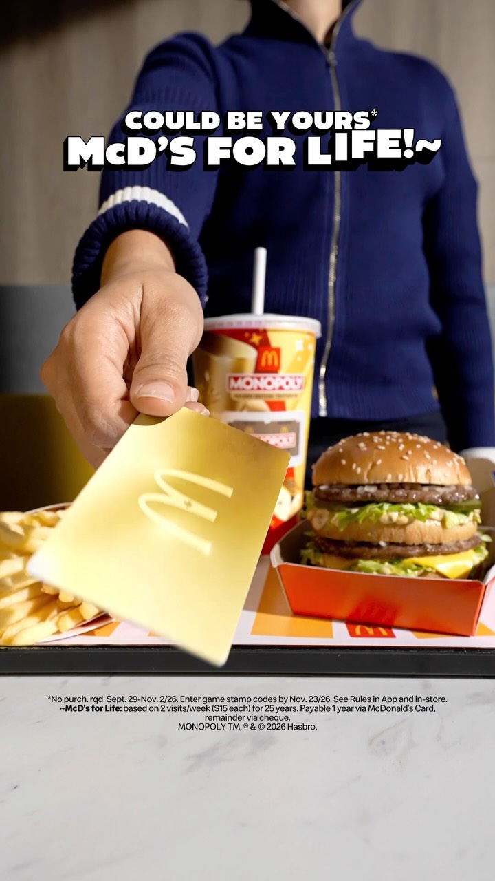 Instagram post shared by @mcdonaldscanada